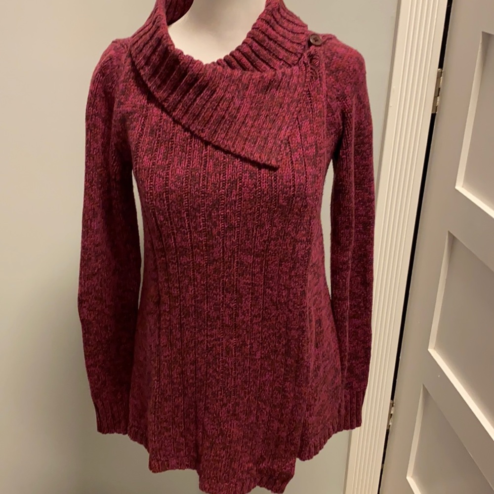 Wrap sweater